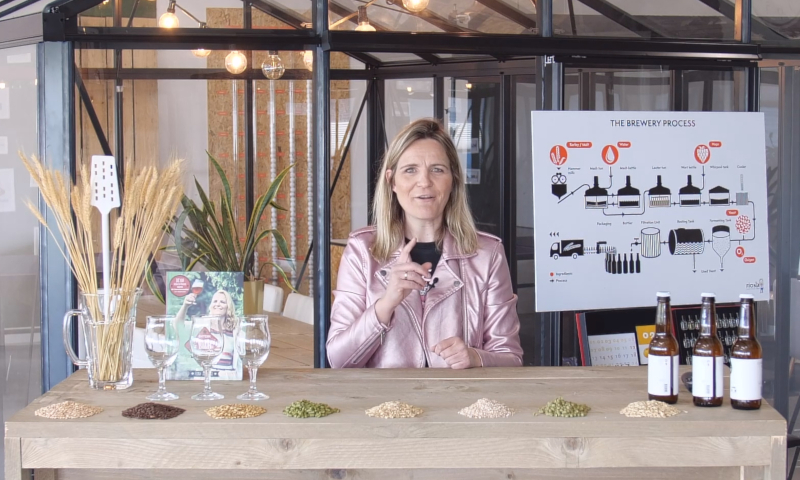 Biersommelier Fiona de Lange presenteert online biercursus